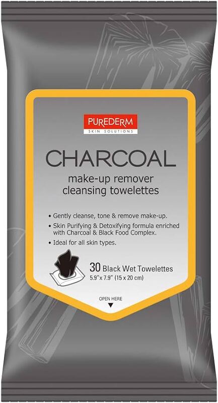 Purederm Charcoal Purederm Remover Cleansing Towelettes
